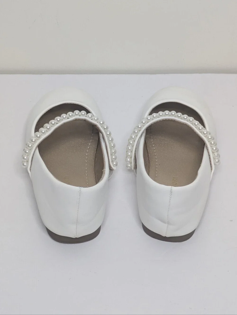 White Sandal Slip On 12T